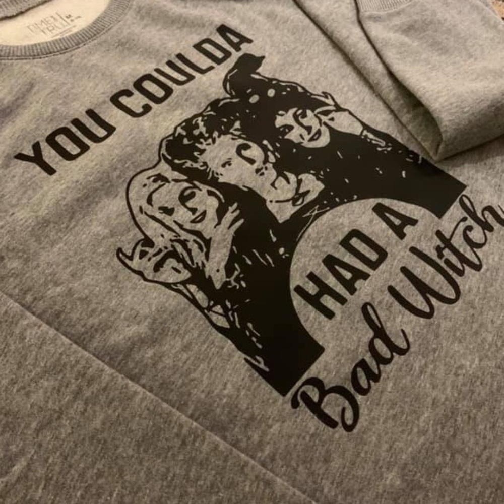 You Coulda Had a Bad Witch Long Sleeve Sweatshirt - Picture 2 of 2